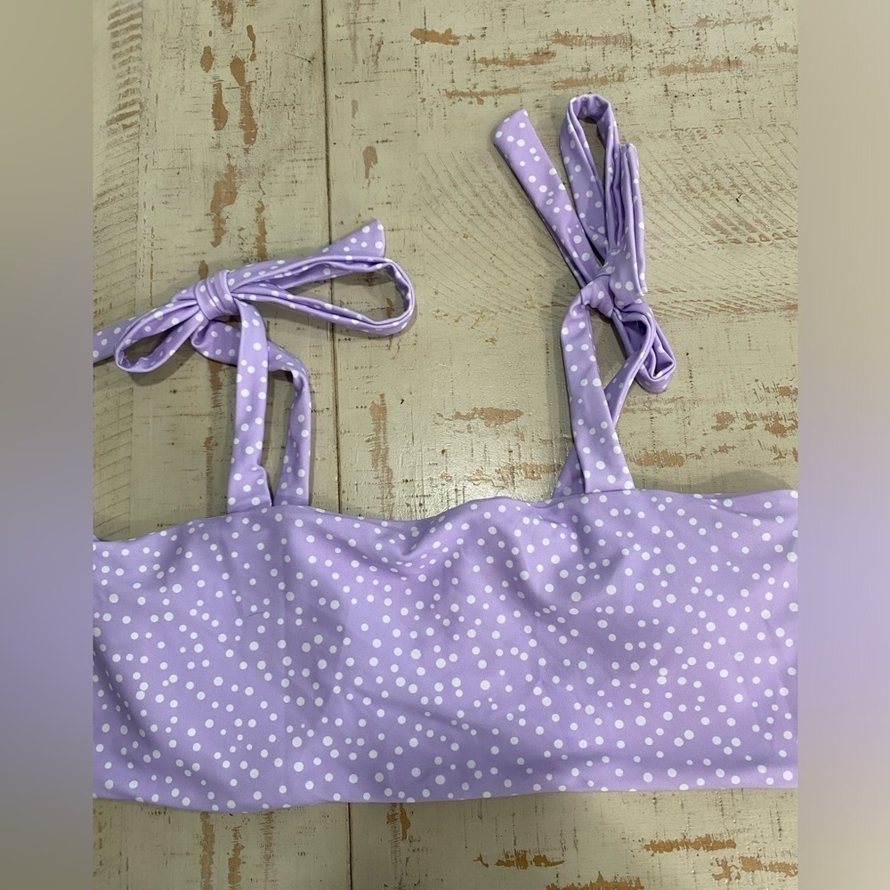 SHEIN Polka dot Bikini top